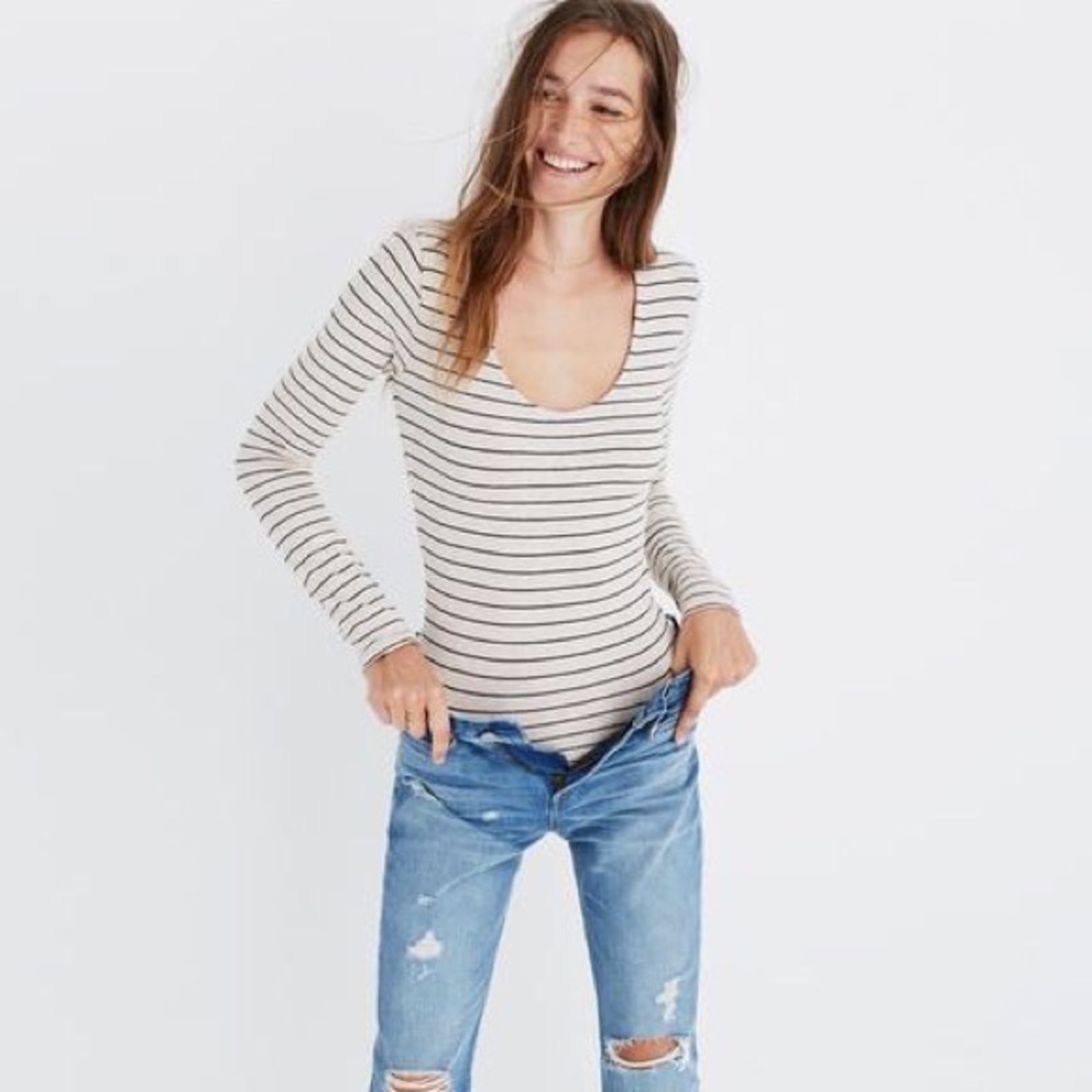 NWT Madewell Stevie Bodysuit